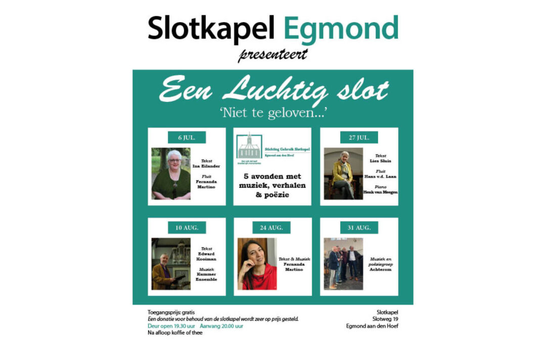 Een Luchtig Slot 2025
